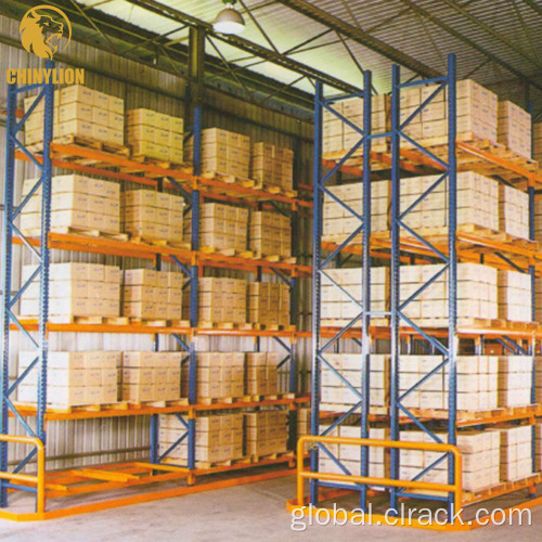 China Very Narrow Pallet Rack / VNA Shelves System Supplier